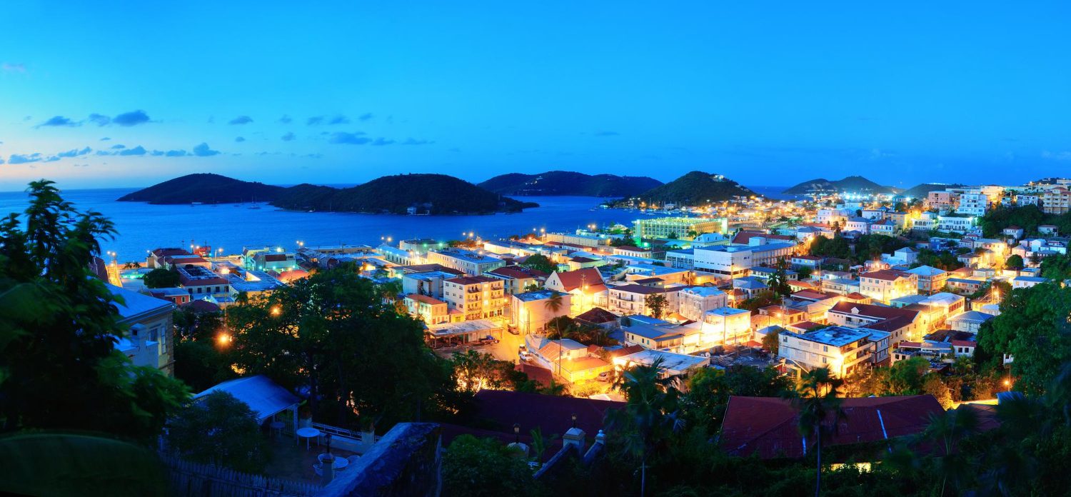st thomas mountain view early morning